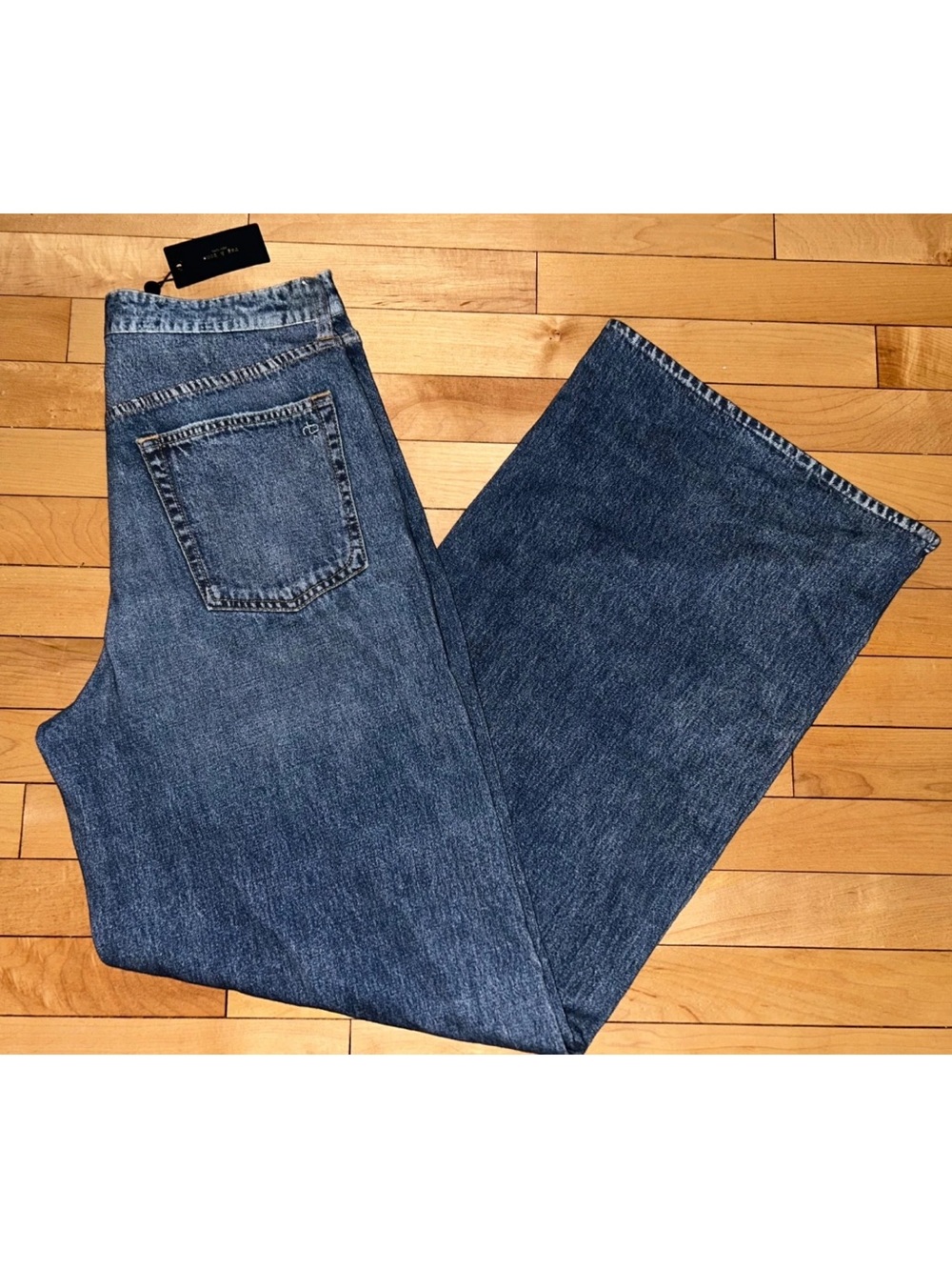 NEW! RAG & BONE Miramar Sofie Wide-Leg Pant in Kimber Size 28 - Picture 5 of 6